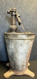 Vintage 1940s Gas Service Station Grease Lubester Pump