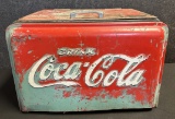 Coca Cola Table Top Cooler Circa. 1940s