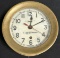 US Maritime Commission Chelsea Clock Co Brass Nautical Ship Working Clock