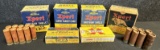 Lot of 6 1950s Western 12 Gauge Shotgun & Super-X 30-30 Winchester Ammo Boxes