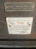 CROSLEY MFG.