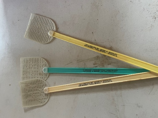 3 JACOB H GOCKLEY FLY SWATTERS