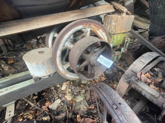 4 HP WATERLOO W/ CART LOOSE