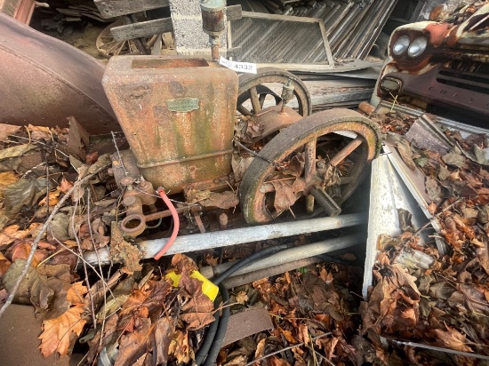 5 HP SIDE SHAFT DOMESTIC W/ CART
