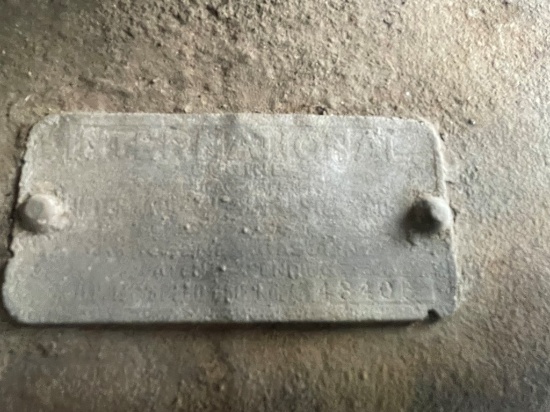 MCCORMICK DEERING M 1 1/2 SN 48400