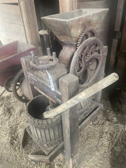A.S.L. COING PRESS W/ GRINDER