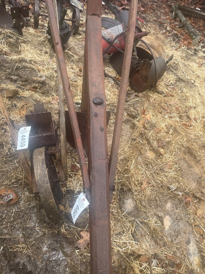 WOODEN POTATO PLOW
