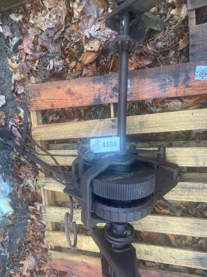 SAW MILL PARTS AND PULLEYS (2 SKIDS)