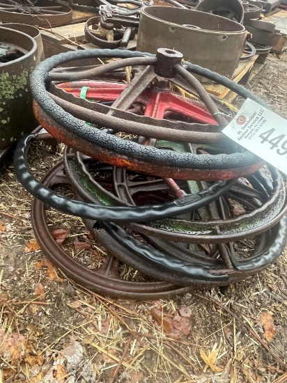 CAST STEERING WHEELS AND OTHERS
