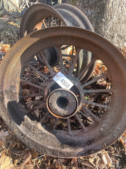 JOHN DEERE REAR SPOKE WHEELS FOR GP