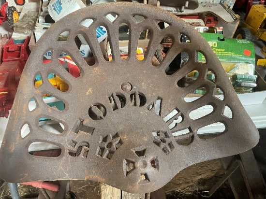 STODDARD CAST IRON SEAT