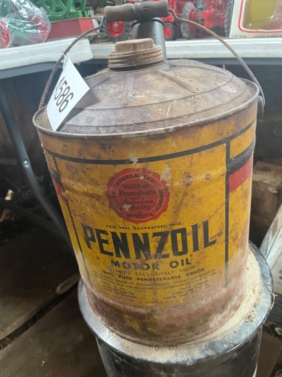 PENNZOIL 5 GAL OIL CAN