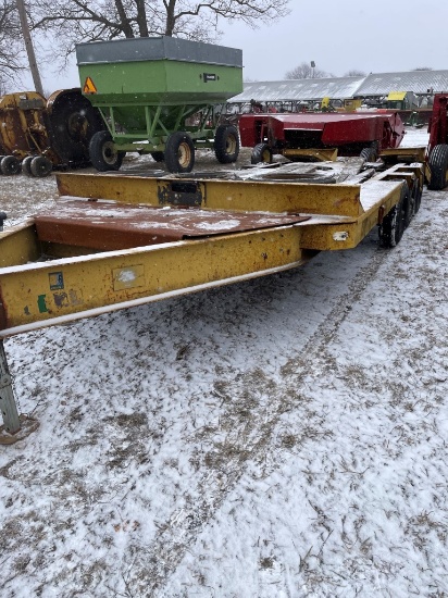 Triple Axle Pintal Hitch Trailer W/ Title