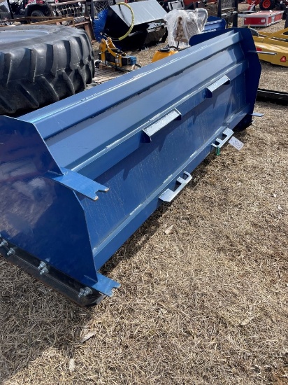 8' Skid Steer Snowpusher (Brand New)