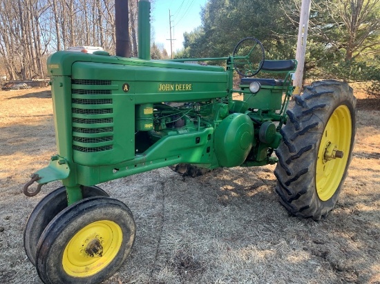 "John Deere A w/ factory water pump. 3 point hitch, 1952 John Deere A Seria