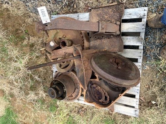 Skid lot John Deere parts