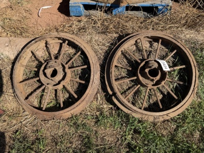 GPWT Front steel with bands and caps no bearings