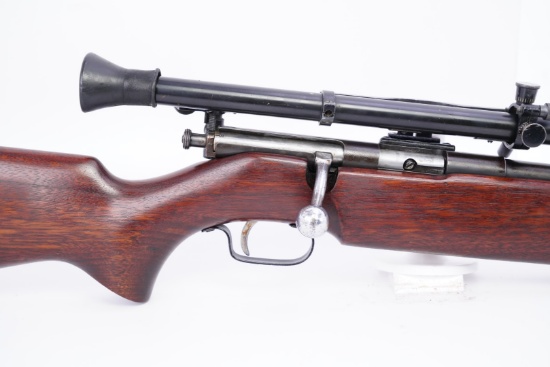 Mossberg Model 35 .22 LR 26" Single Shot Bolt Action Rifle With Scope