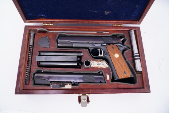 Colt Gold Cup National Match Government Model .45 ACP Pistol & Box
