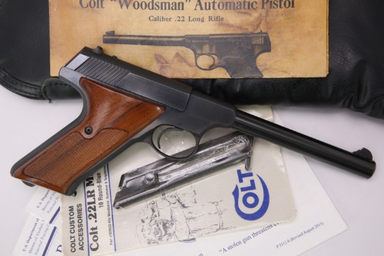 1973 Colt Huntsman .22 LR 6" Semi Automatic Target Pistol