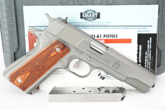 Springfield Armory Mil -Spec Single Action .45 ACP 1911 Pistol & Box