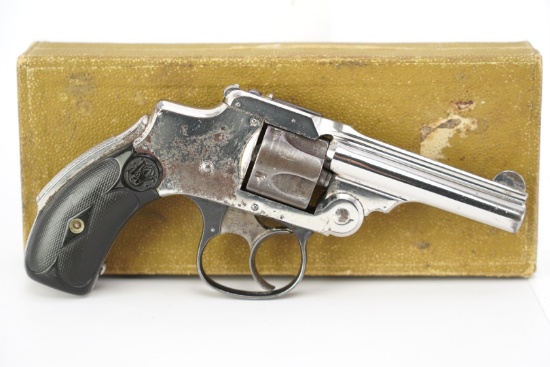Smith & Wesson Model .32 New Departure .32 S&W 3" DAO Revolver & Box