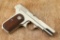 Factory Nickel Colt Model 1908 Pocket Hammerless .380 ACP 3.75