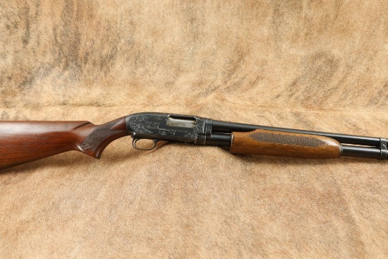 Winchester Model 12 1912 12 GA 2 3/4" FULL 30" Engraved Pump Action ...
