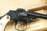 Factory Engraved Smith & Wesson .32 S&W Safety Hammerless 3rd Model 3