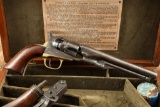 Cased Colt Model 1862 Police Pocket .36 Cal Percussion Cap Ball 6.5