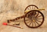 Karl J. Furr Arms Scaled Down Brass Cannon Cal .75