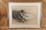 Tom Saubert Original Pastel 