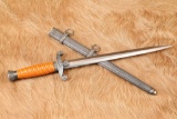 German Army M-1935 Dress Dagger & Scabbard WW2 Heer Officer Carl Eickhorn