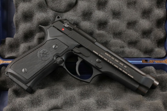 Italian Made Beretta Model 92FS 4.9” 9mm 15 Round Civilian Version of the M9 Pistol MFD 2017
