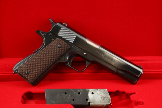 Cased Colt Government Model .45 ACP Semi-Auto Pistol, 1930 C&R & .22 LR Conversion Unit Custom Set