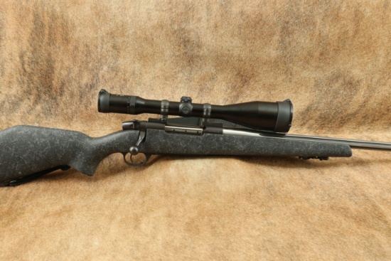 Weatherby Mark V 30-378 Wby Mag Fluted Barrel Bolt Action Rifle 26" w/ Zeiss Scope