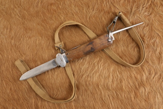 German WW2 SMF Fallschirmjäger Paratrooper Airborne Gravity Knife
