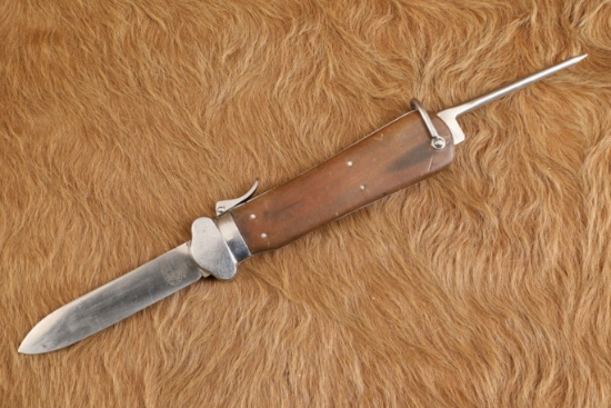 German WW2 F&A Helbig Fallschirmjäger Paratrooper Airborne Gravity Knife