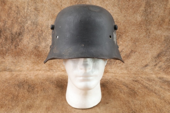 German Army WW2 Heer Single Decal Austrian Reissue M-17 Stahlhelm Steel Combat Helmet