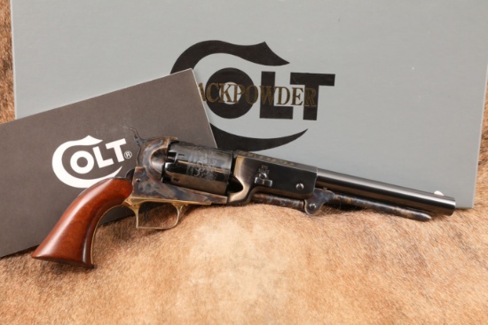 Colt Walker Model 1847 .44 Caliber 9" Single-Action Revolver Case Color ATF Antique 1994-2002