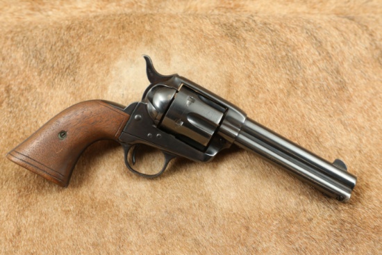 Colt .32-20 Single Action Army 32 WCF 4 ¾” SAA Revolver, MFD 1908 C&R