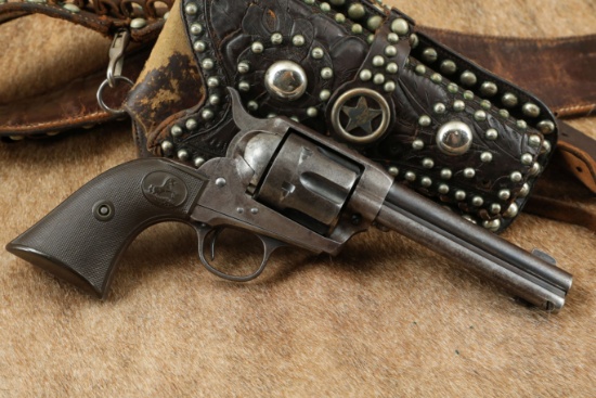 Colt 1st Generation Single Action Army SAA 4 3/4" .38-40 WCF Revolver, 1904 C&R