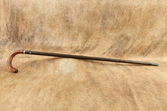 Remington & Sons Cane Gun J.F. Thomas Patent .31 Cal Percussion Rifle 28” Number 136