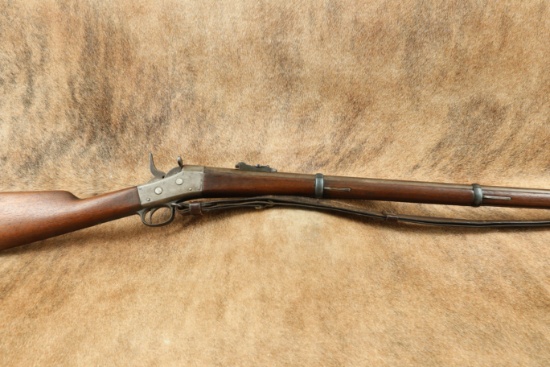 Remington M1871 New York State Militia Rolling Block 36” .50-70 Single Shot Rifle, 1873 Antique