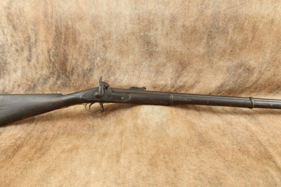 Nepali Pattern 1853 P-53 Enfield Musket .577 Caliber Cap and Ball Percussion Rifle, Antique
