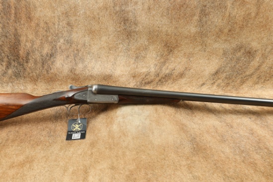 Williams & Powell Double Gun 12 GA 28” SxS Boxlock Side by Side Shotgun, 1875-1892 Antique