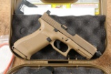 LNIB Davidson's Exclusive Glock 19X Coyote 9mm Semi-Automatic Pistol Threaded Suppressor Ready MOS