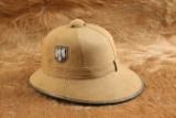 German Army WW2 DAK Afrika Korps 1st Pattern Khaki Pith Helmet