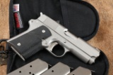 Detonics MK VI Stainless Steel .45 ACP Compact Semi-Auto Pistol, 4 Magazines & Case