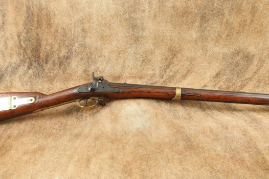 Harpers Ferry U.S. Model 1841 2nd Style Percussion Cap & Ball 33” .58 Caliber Musket, 1851 Antique